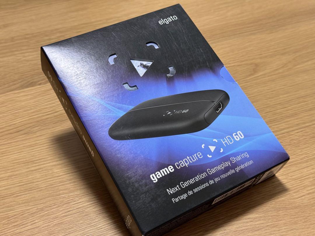 elgato game capture HD60（キャプチャーボード）