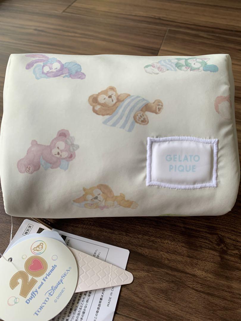 ディズニーシー ダッフィー GELATO PIQUE 総柄ポーチ ジェラピケ