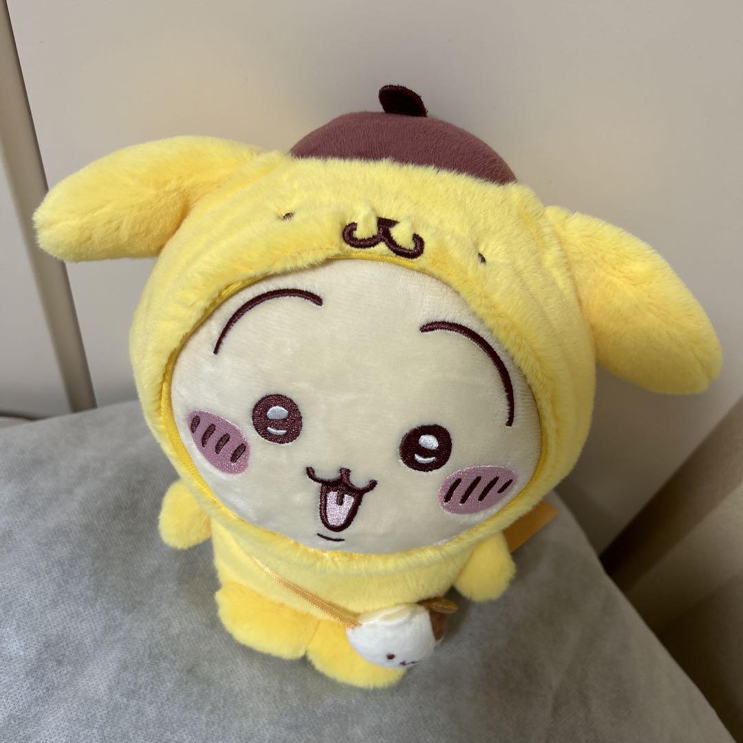 ちいかわ サンリオキャラクターズ　ポムポムプリン　ぬいぐるみ　うさぎ