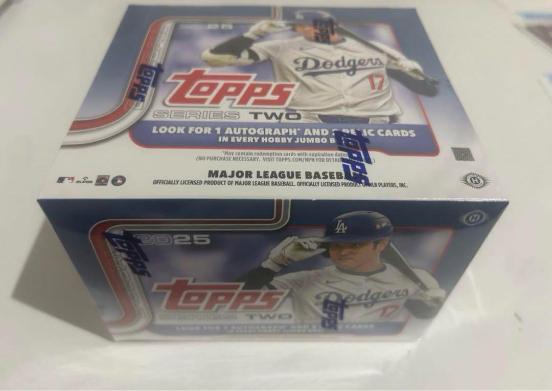 2025 Topps MLB SERIES 2 JUMBO 新品未開封ボックス - メルカリ