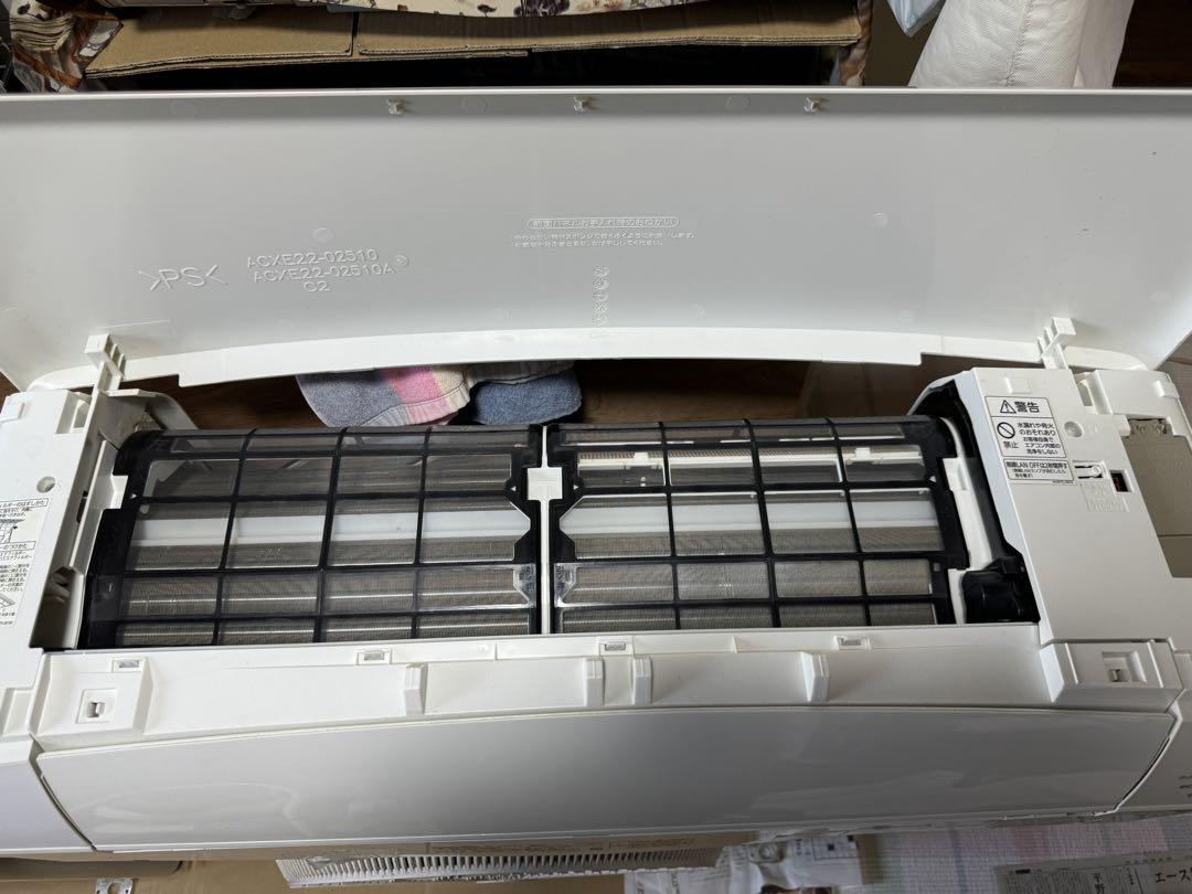 室外機送料込 6畳用 パナソニック お掃除エアコン クーラー 2.2