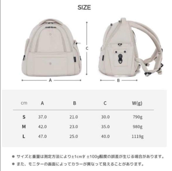 【美品】SSOOOKリュック Mサイズ