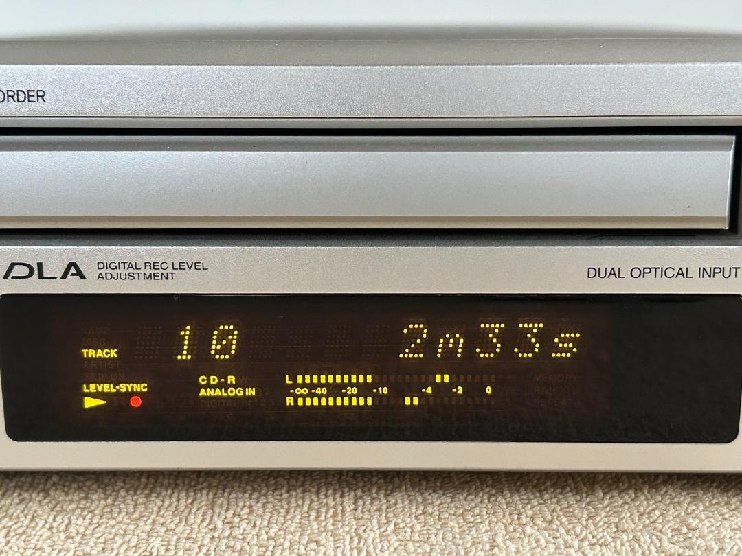 ONKYO ＣＤレコーダー　CDR-SX7　中古整備調整動作確認済