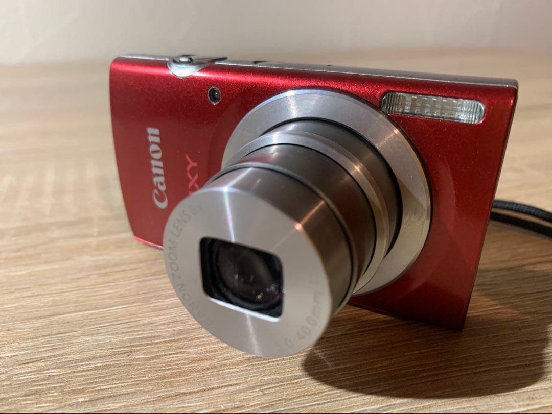5307 Canon IXY レッド 200 デジカメ