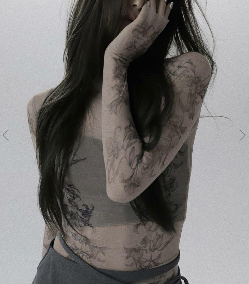 【うめ】melt the lady リリータトゥースカート Melt the lady lily tattoo skirt スカート
