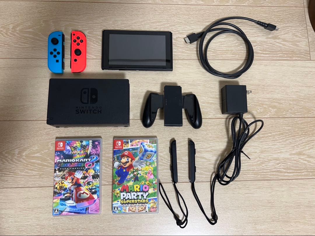 Nintendo Switch 本体 マリオカート8 マリオパーティ