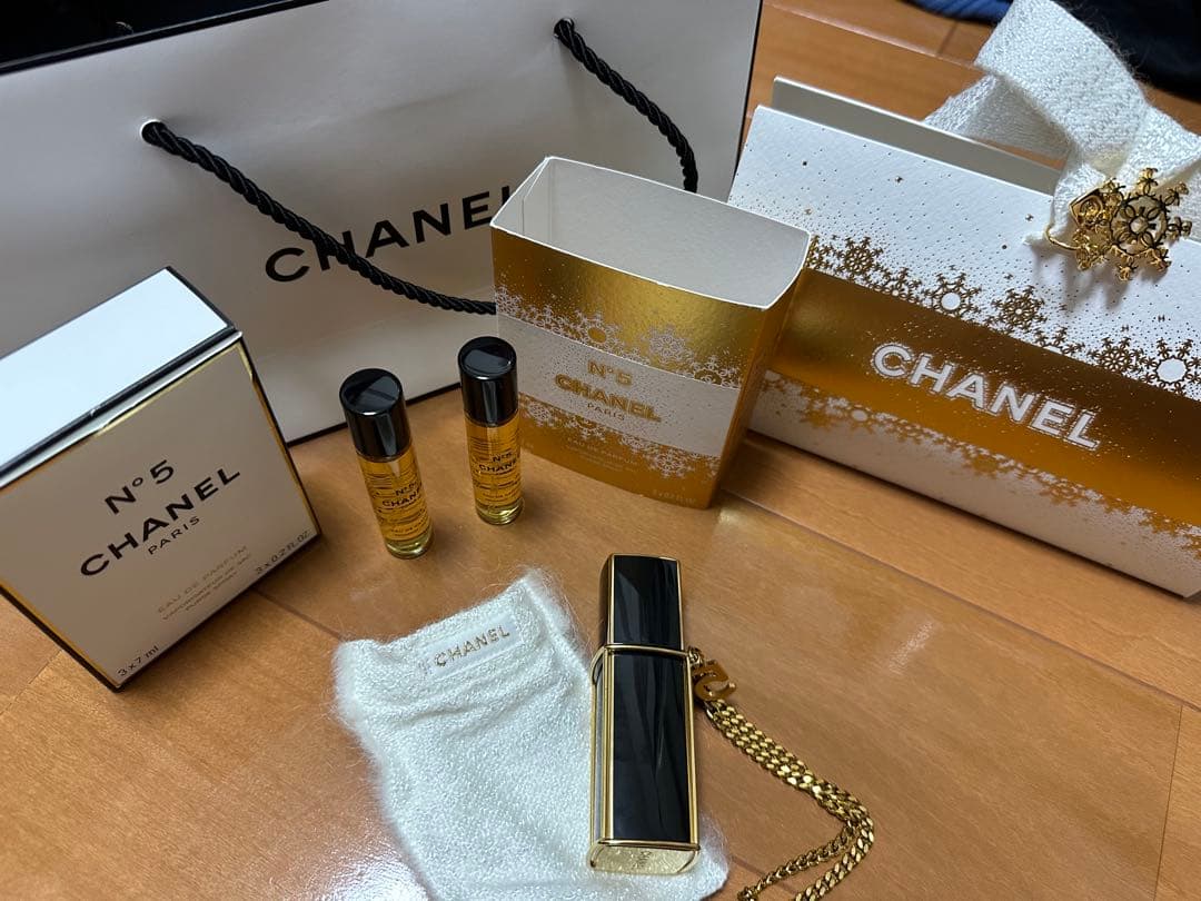 CHANEL N°5 オードパルファム & ボディオイル セット CHANEL [ショップバッグ付属] シャネル N°5 デュオ コフレ 香水