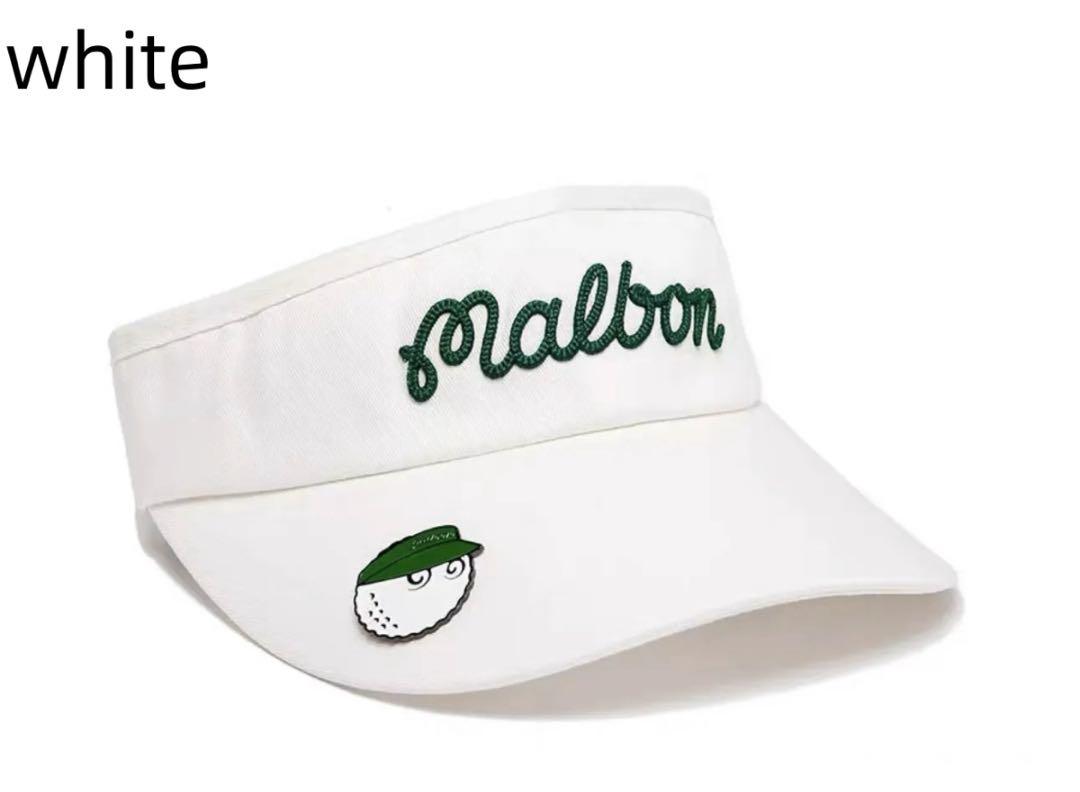 超激安 Malbon セット サンバイザー ポロシャツ マルボンゴルフ Golf レディースウェア