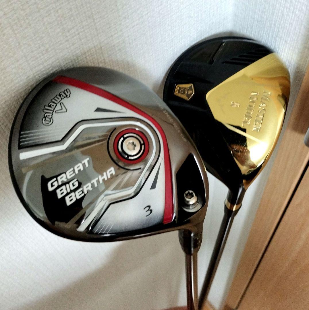 キャロウェイ Great Big Bertha 3番とLynx5番ウッドセット