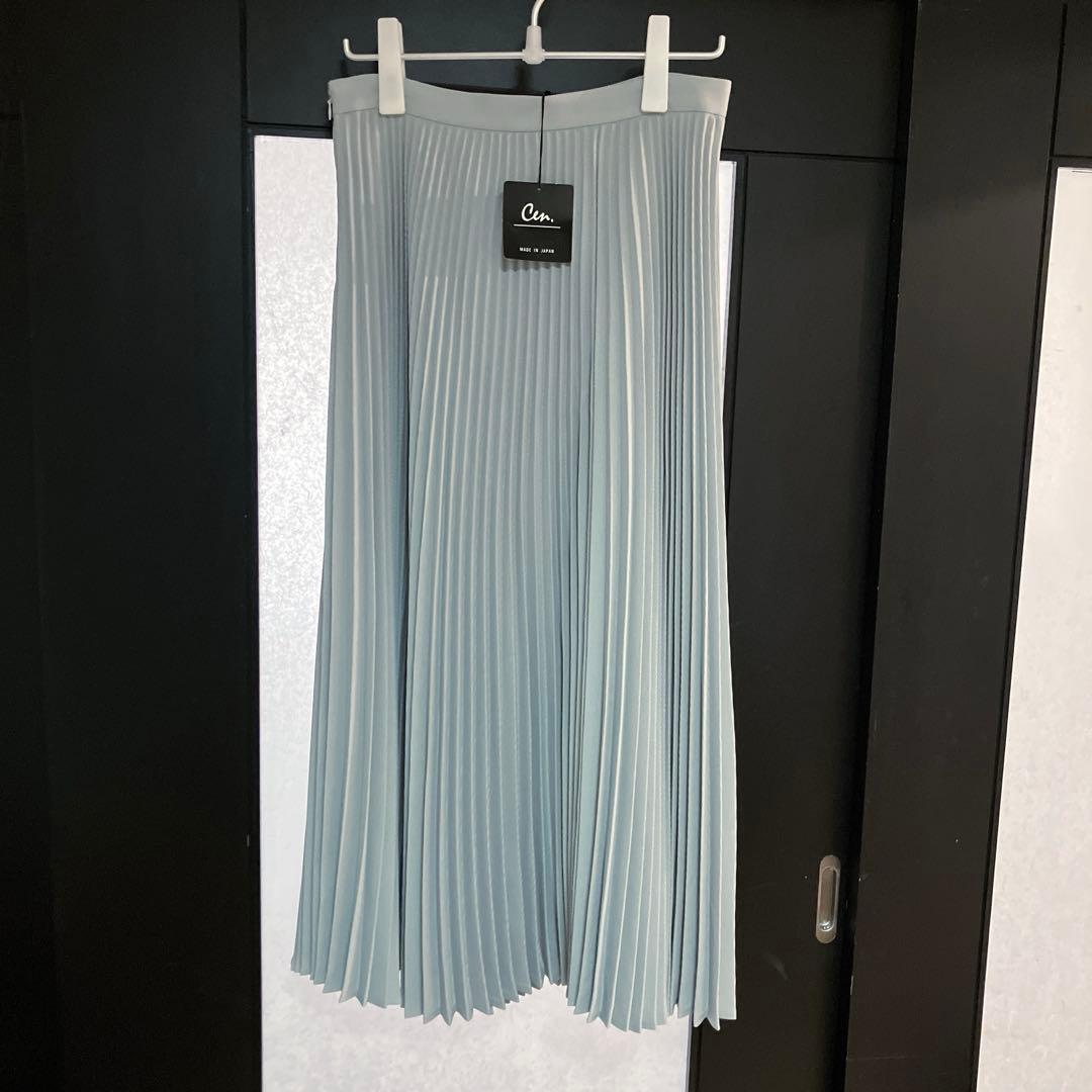cen. プリーツスカート 雨色 42XL LL