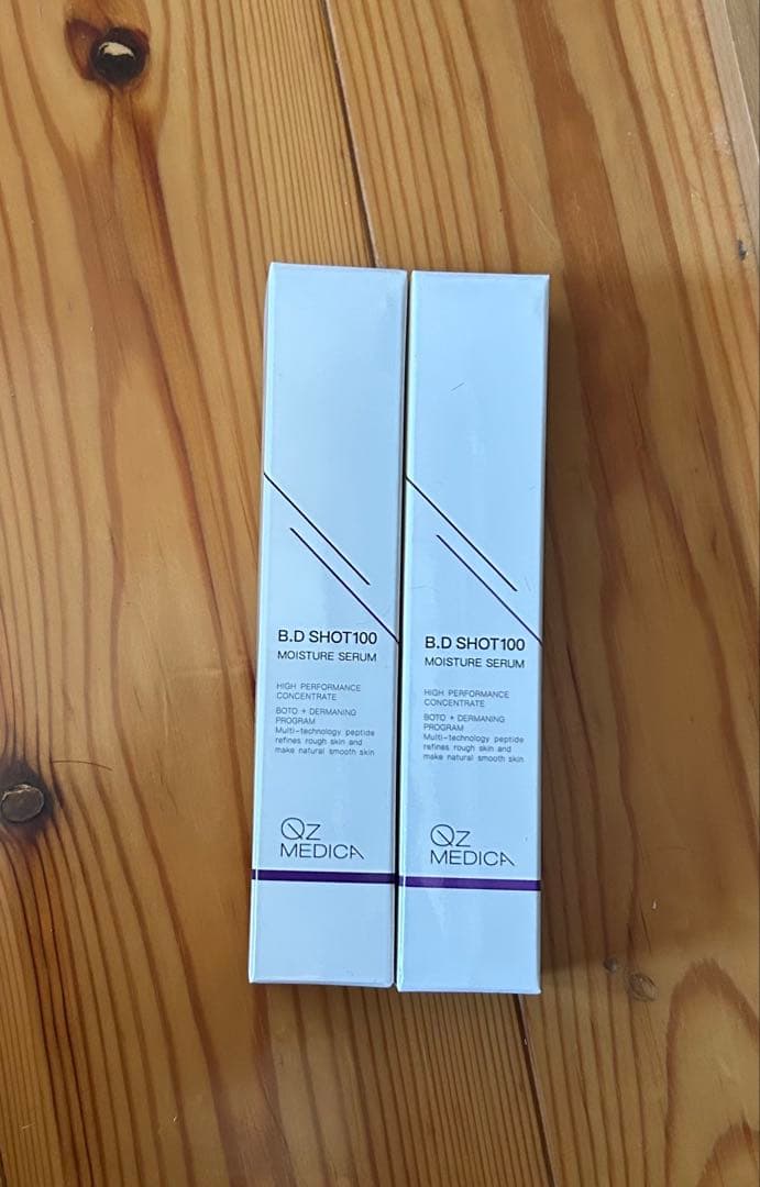 Qz MEDICA B.D SHOT100 MOISTURE SERUM 2本