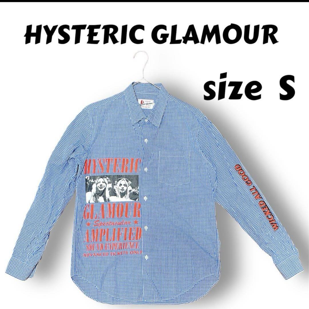 【極美品】HYSTERIC GLAMOUR ギンガムチェック シャツヒステリック