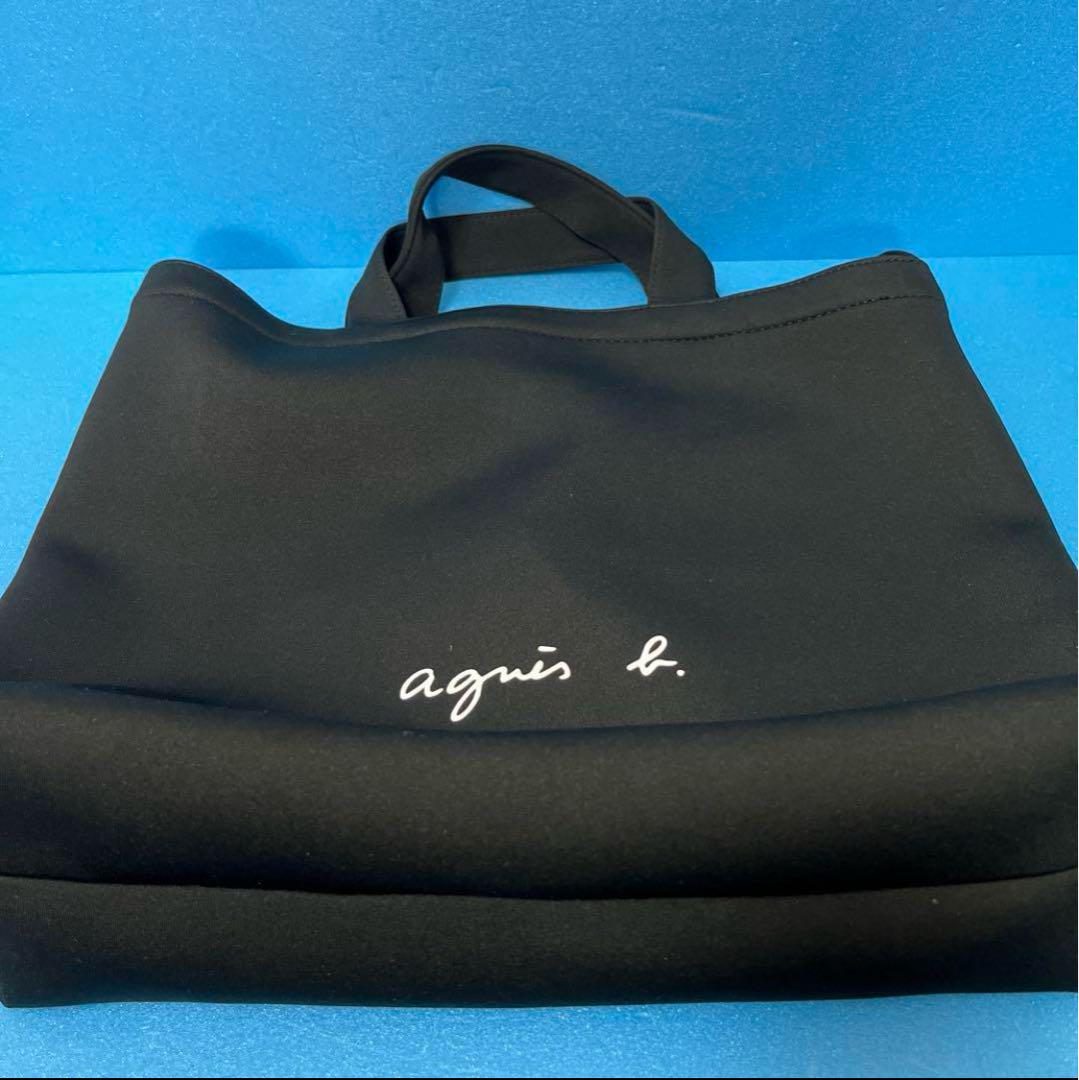国内発】agnes b アニエスベー ネオプレーン素材 トートバッグ