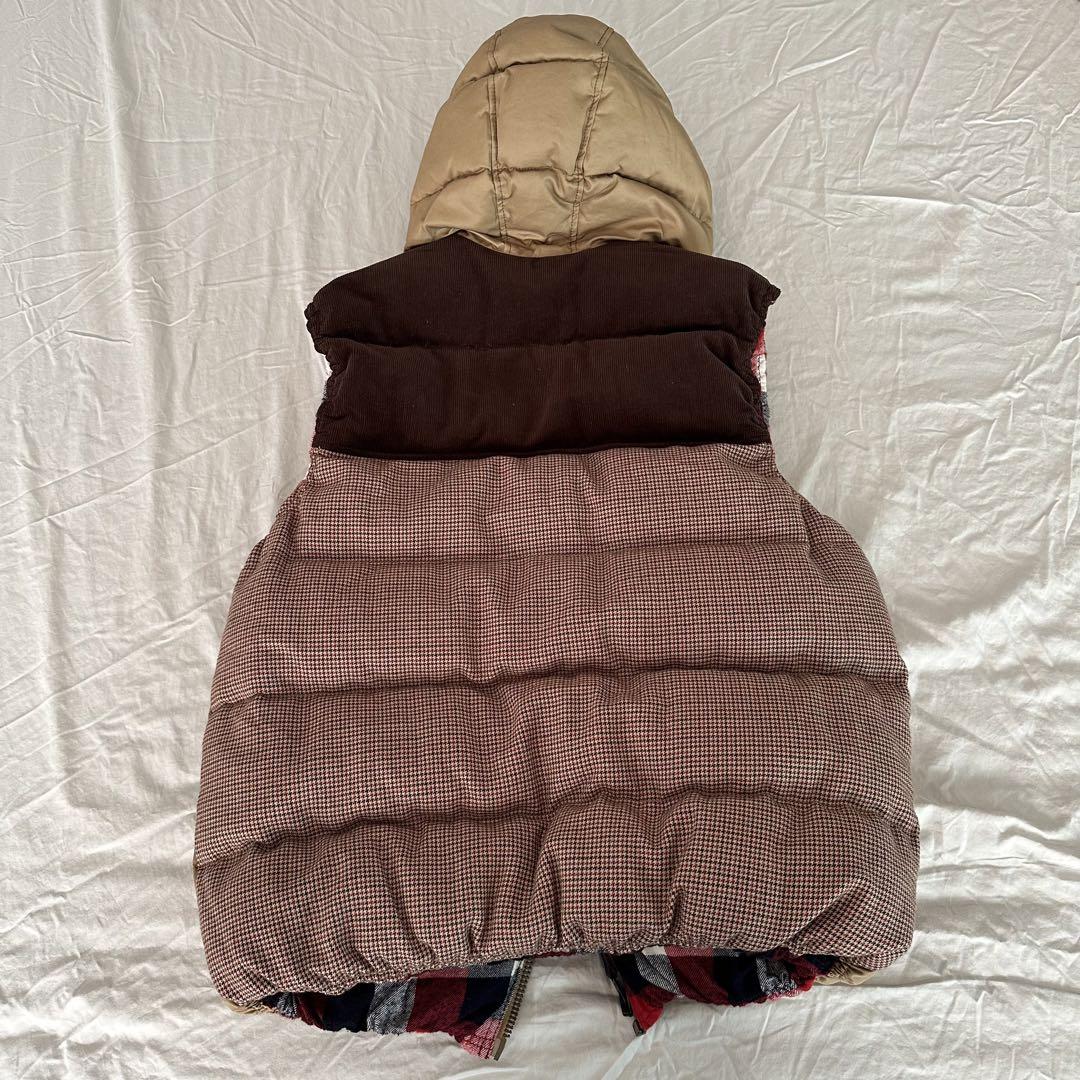 【値下げ】希少L JUNYA WATANABE DUVETICA ダウンベスト DUVETICA JUNYA WATANABE ギャルソン ダウンベスト L