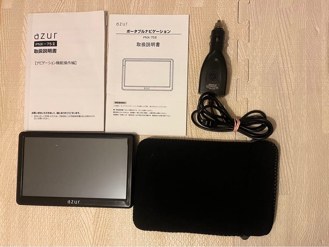 AZUR オンダッシュモニター 本体　カーナビ　ポータブル