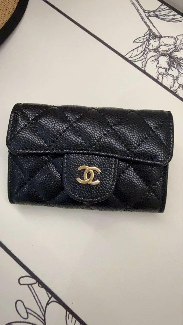 CHANEL ノベルティ ブラック キルティング コイン＆カードケース CHANEL ブラック キルティング カードケース