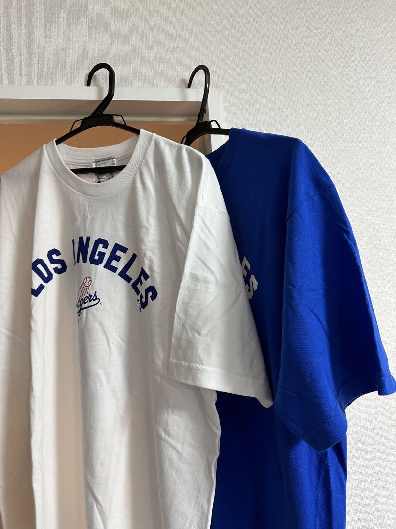 新品　ロサンゼルスドジャース　大谷翔平　背番号入Tシャツ2枚　サイズXL タグ付