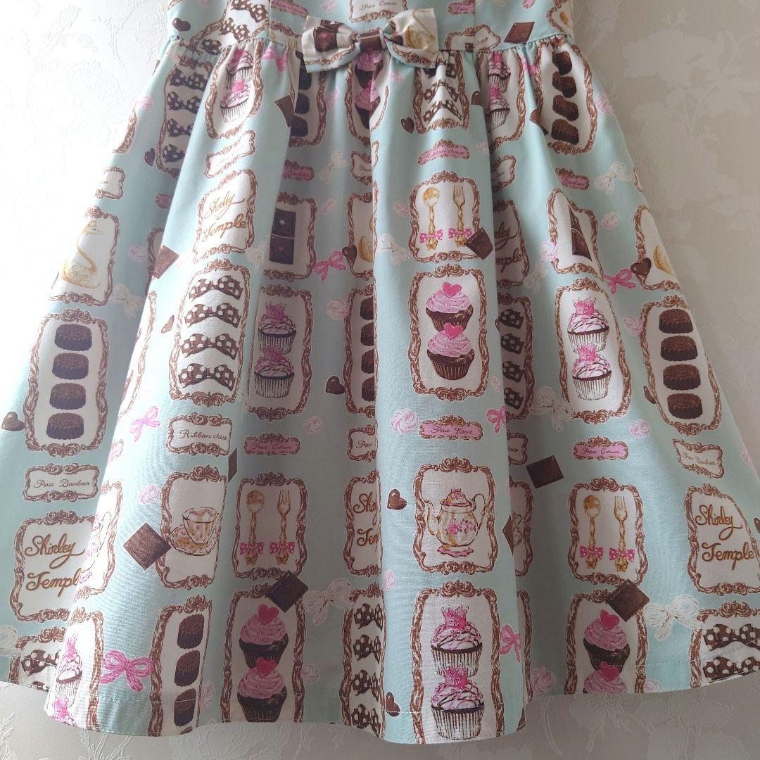 シャーリーテンプル　ワンピース　130　プチショコラトリー