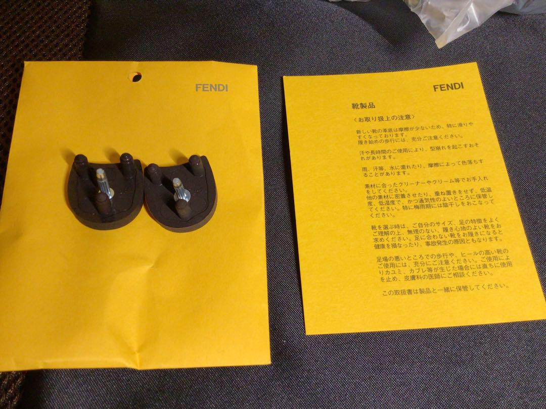 モデル着用 FENDI 正規品 コーデュロイ ミドルブーツ 38 1/2 美品