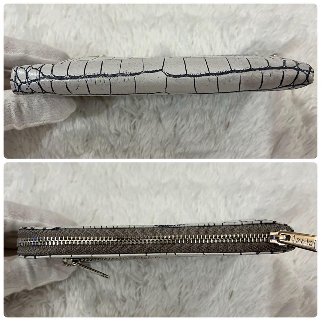 【未使用級】isola アイソラ 財布 札入れ 小銭入れ カード入れ コンパクト 未使用級】isola アイソラ 財布 札入れ 小銭入れ カード入れ