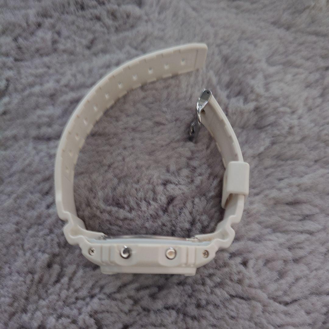 木梨サイクル×G-Shockコラボ ホワイト デジタル腕時計