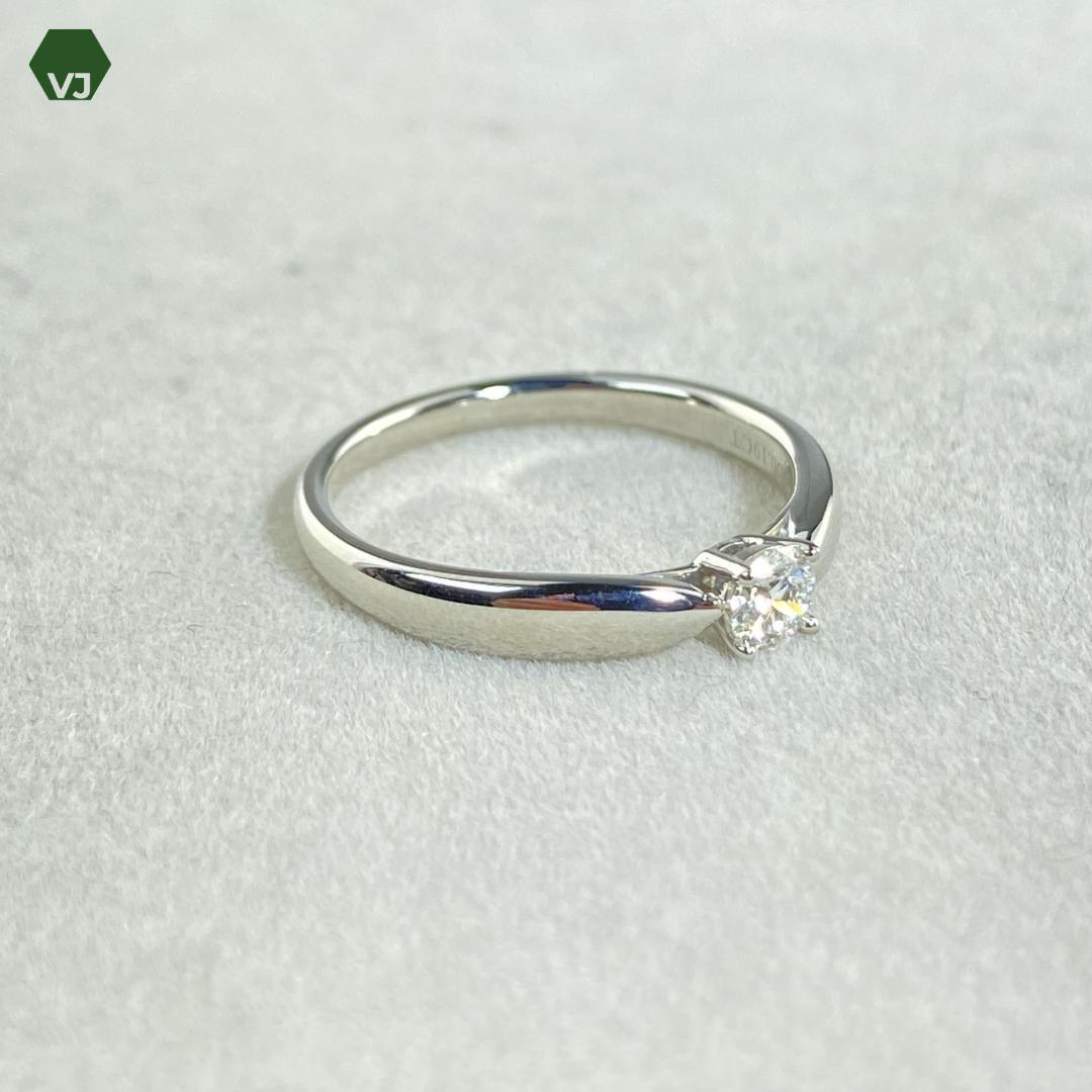 【16-38】【ティファニー】ハーモニー ダイヤ リング　D0.19ct