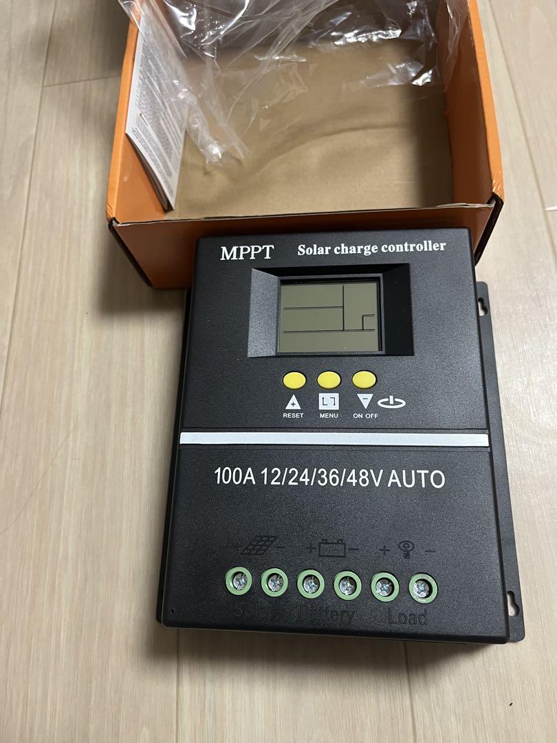 自動管理ソーラーチャー ジコントローラー USB 過負荷保護 MPPT 100A