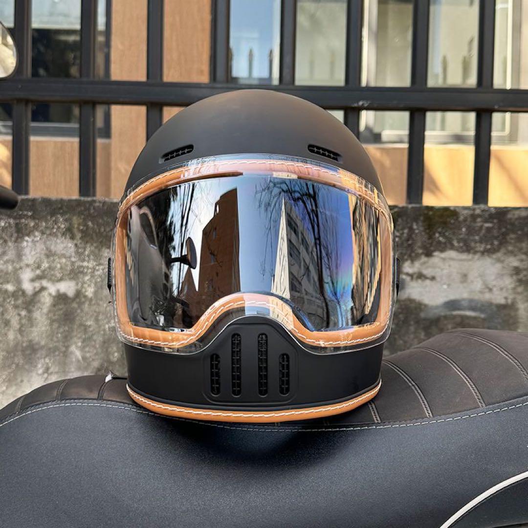 ORZバイク用ヘルメット／フルフェイスヘルメット／レトロヘルメット