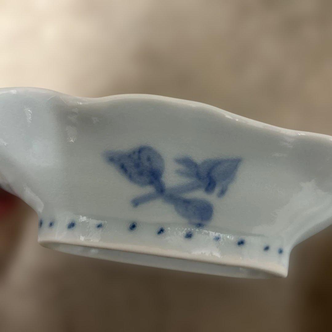 うつわ藍水 花のお皿