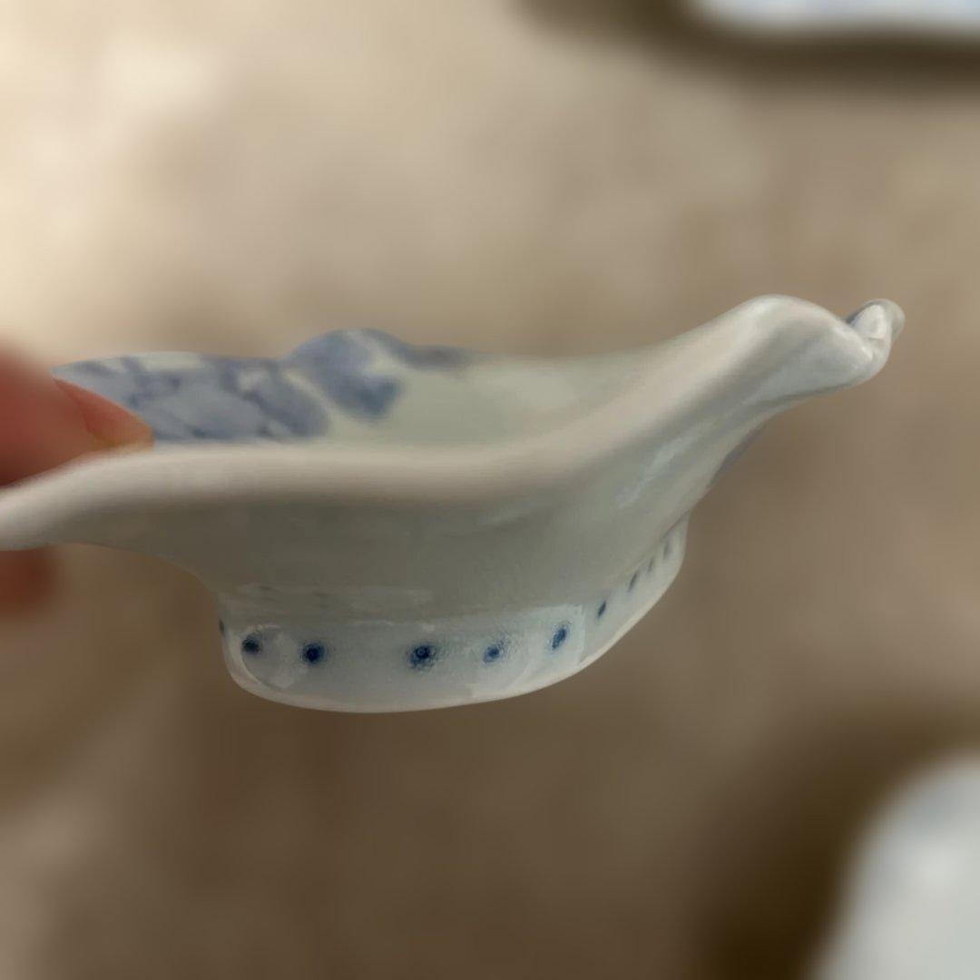 花のお皿 5枚波佐見焼