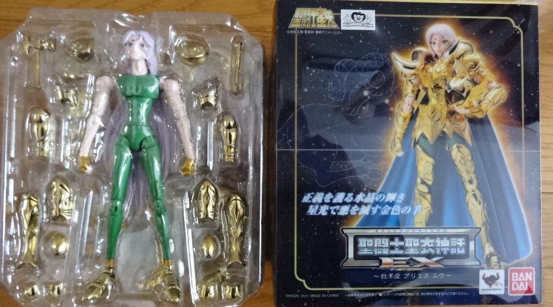 値下げ　聖闘士星矢　アリエスのムウ CBC フィギュア 未開封 Amazon | TAMASHII NATIONS 聖闘士聖衣神話EX 聖闘士星矢