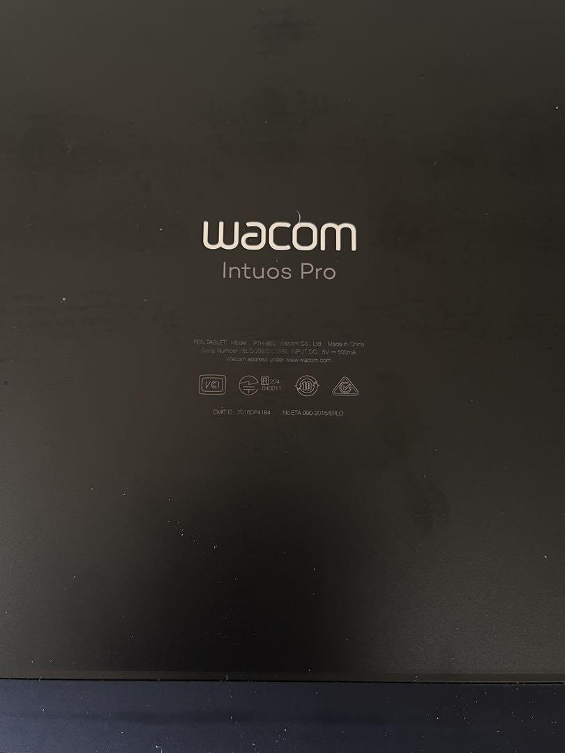 Wacom Intuos Pro ペンタブレット本体 ブラック PTH-860