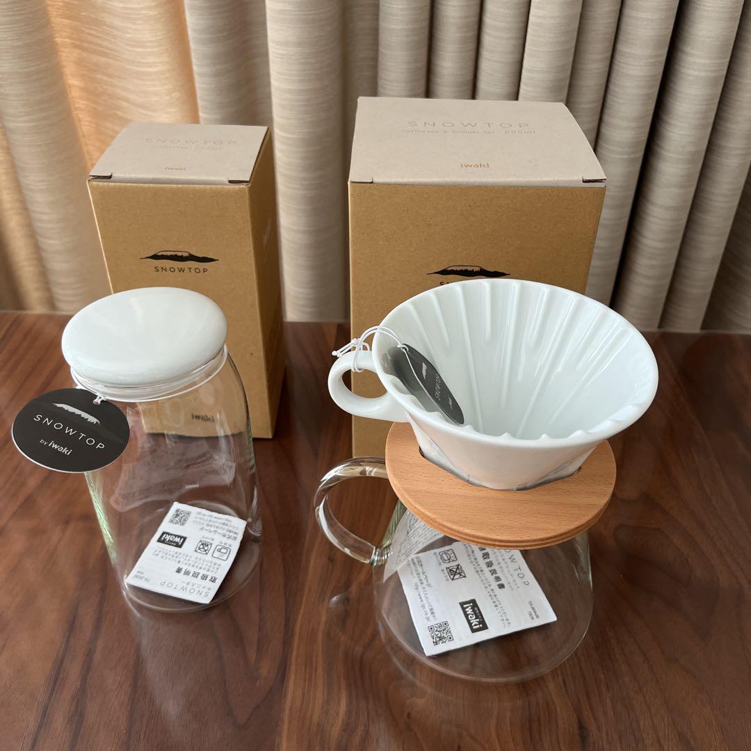 iwaki イワキ　SNOWTOP スノートップ　コーヒープレス Amazon｜iwaki(イワキ) 耐熱ガラス コーヒープレス SNOWTOP