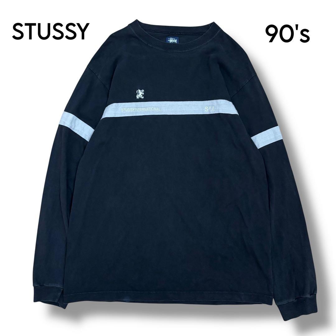 STUSSY 90s ラスタライオン カットソー MM・STUSSY