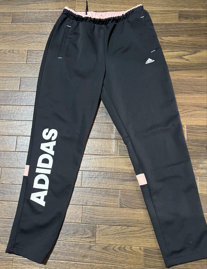 たかゆか様限定‼️adidas ブラック ジャージパンツ 6X ADIDAS ブラックジャージパンツ - メルカリ