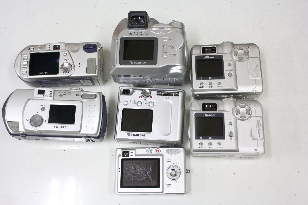 デジタルカメラ 7台 ジャンク品 CASIO FUJIFILM SONY 等