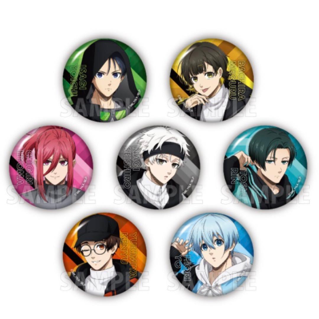 ブルーロック ファミリーマート 缶バッジ 未開封 7点 ファミマ