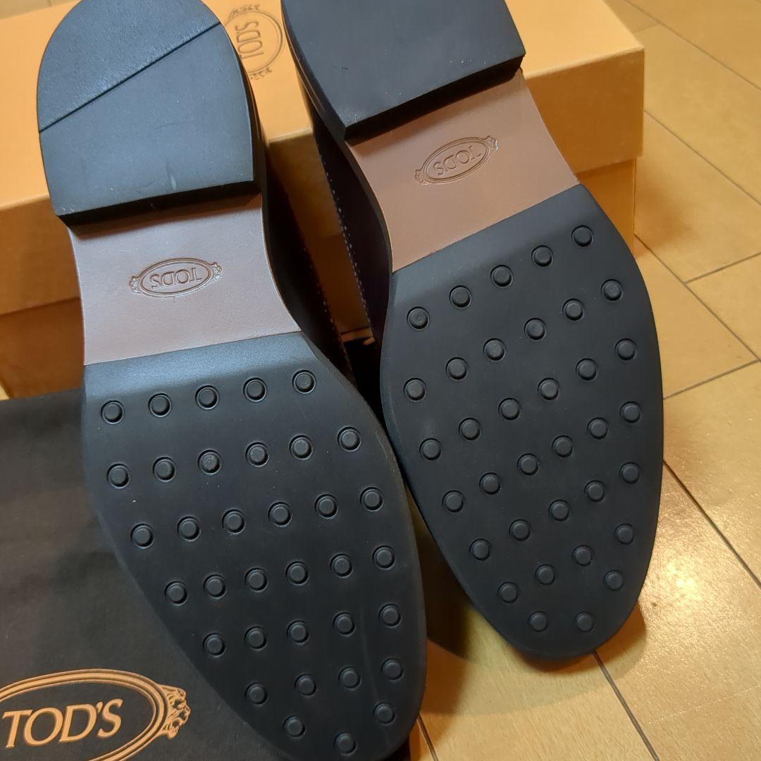 再値下げ。約17万、未使用TOD'Sビジネスシューズ8ハーフ