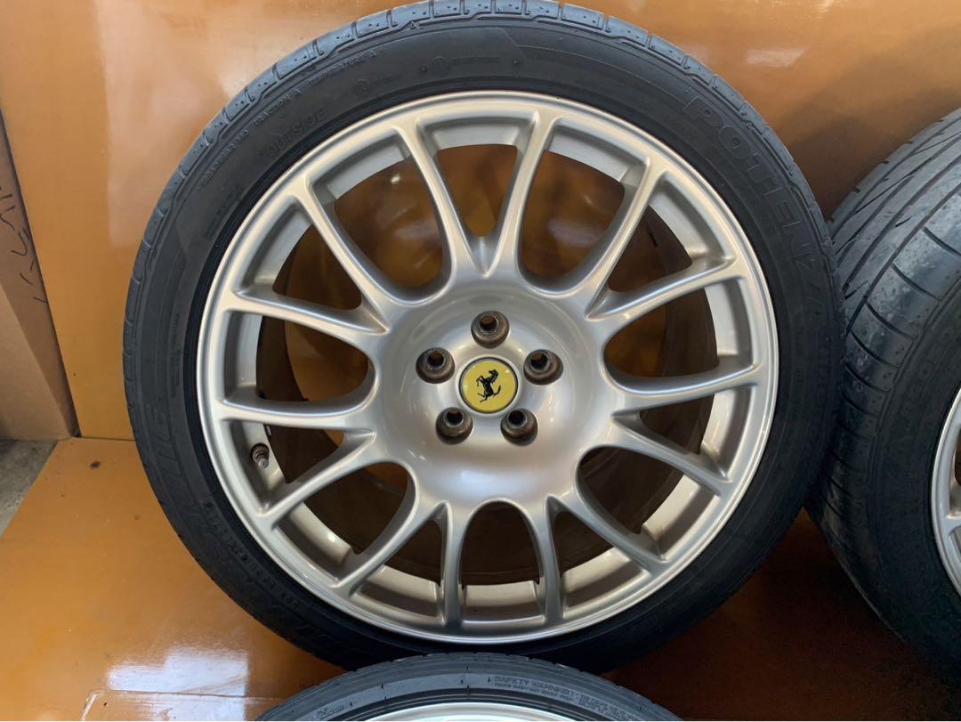 ウッディ フェラーリF430チャレンジAW 19インチ BBS 2本セット