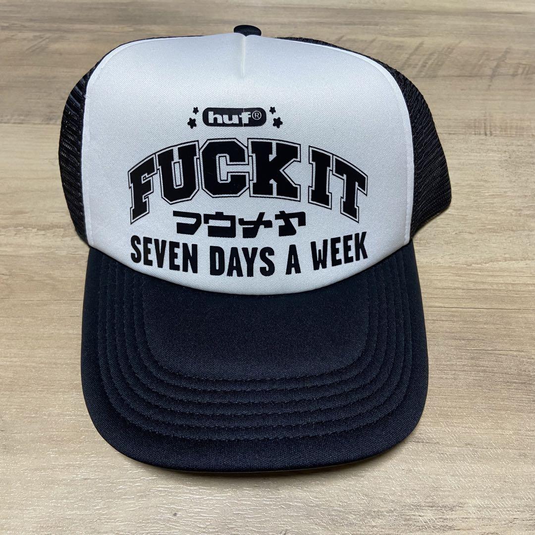 HUF/ハフ】ROSA NEGRA SNAPBACK CAP【メッシュキャップ