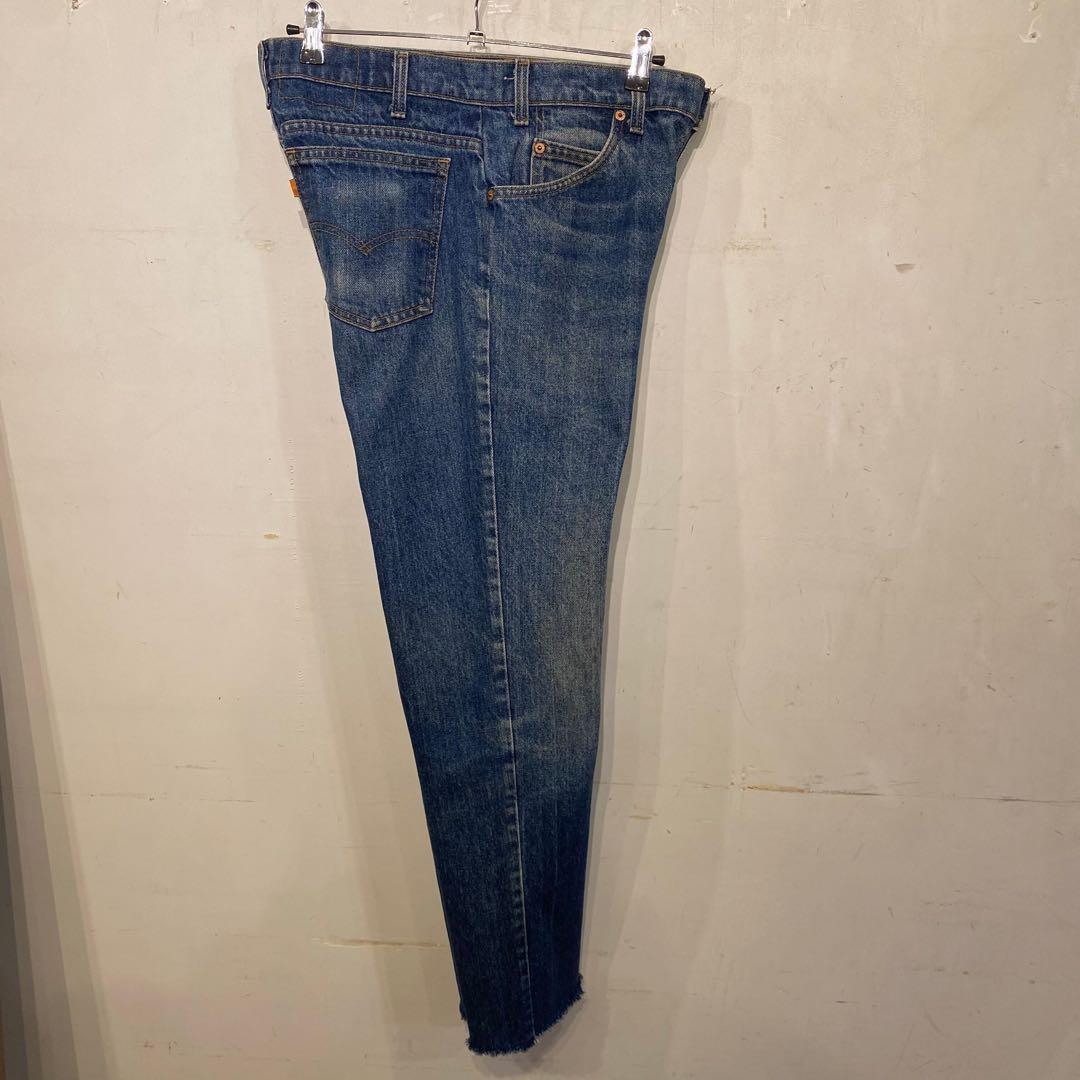 80's 縦落ち⭕️ 32.5 × 28 USA製 Levis505 カットオフ 80's 縦落ち⭕️ 32.5 × 28 USA製 Levis505 カットオフ