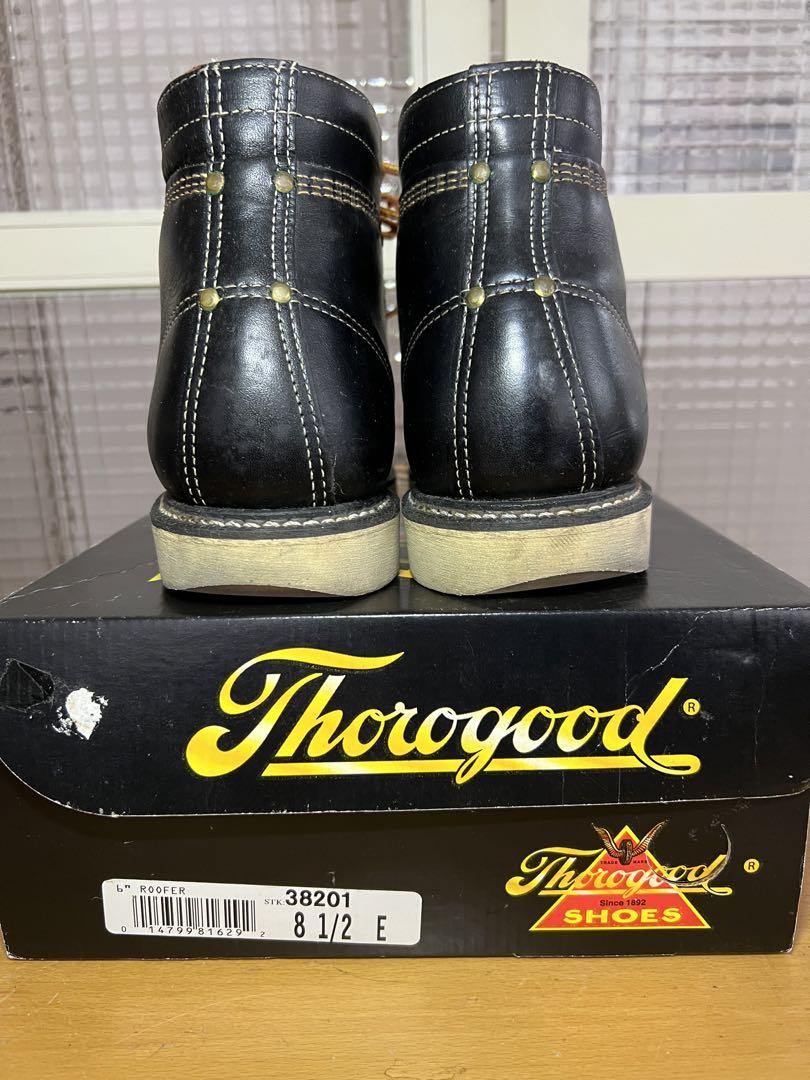 THOROGOOD ソログッド ワーク モンキーブーツ ブラック