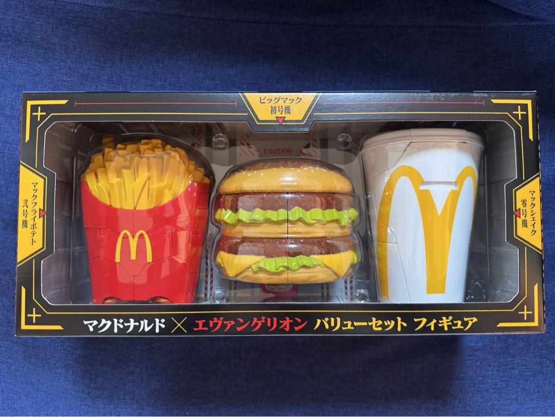 【新品未使用未開封】マクドナルド エヴァンゲリオン　フィギュアセット