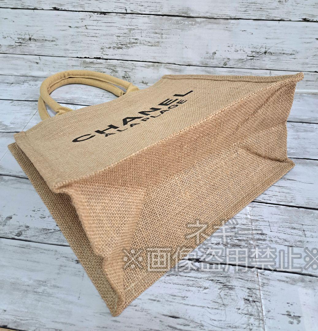 コスメ ノベルティ海外限定商品!! リネン（麻）素材 トート