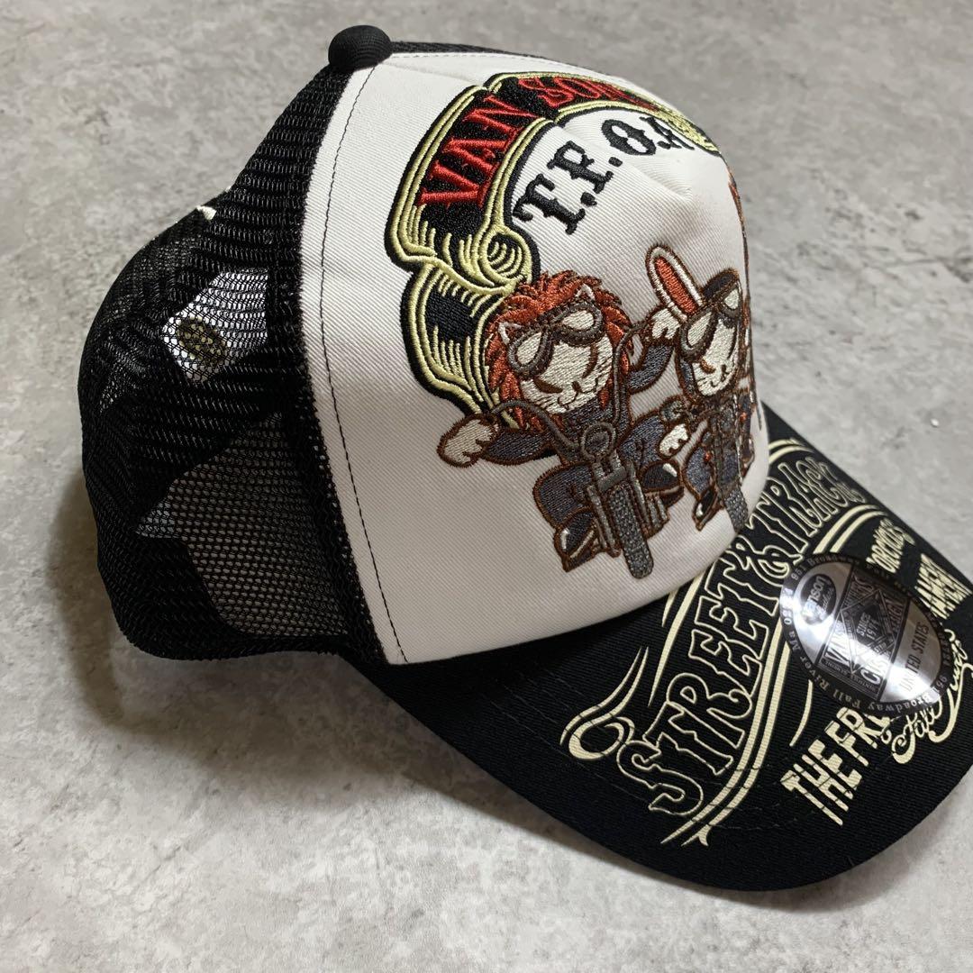 新品 VANSON クローズワースト ツイルメッシュキャップ CRV-2505