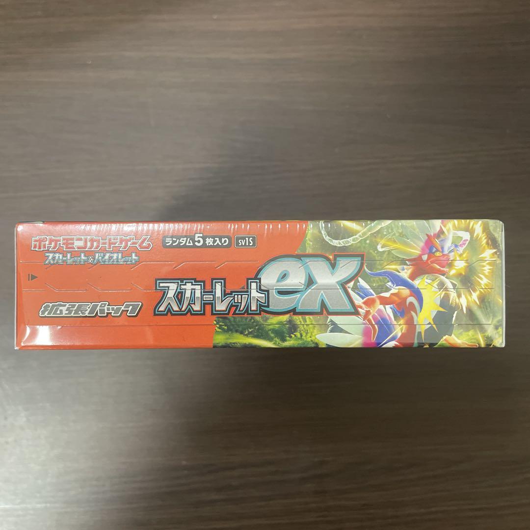 ポケモンカードゲーム スカーレットex ポケカ 1BOX シュリンク付き