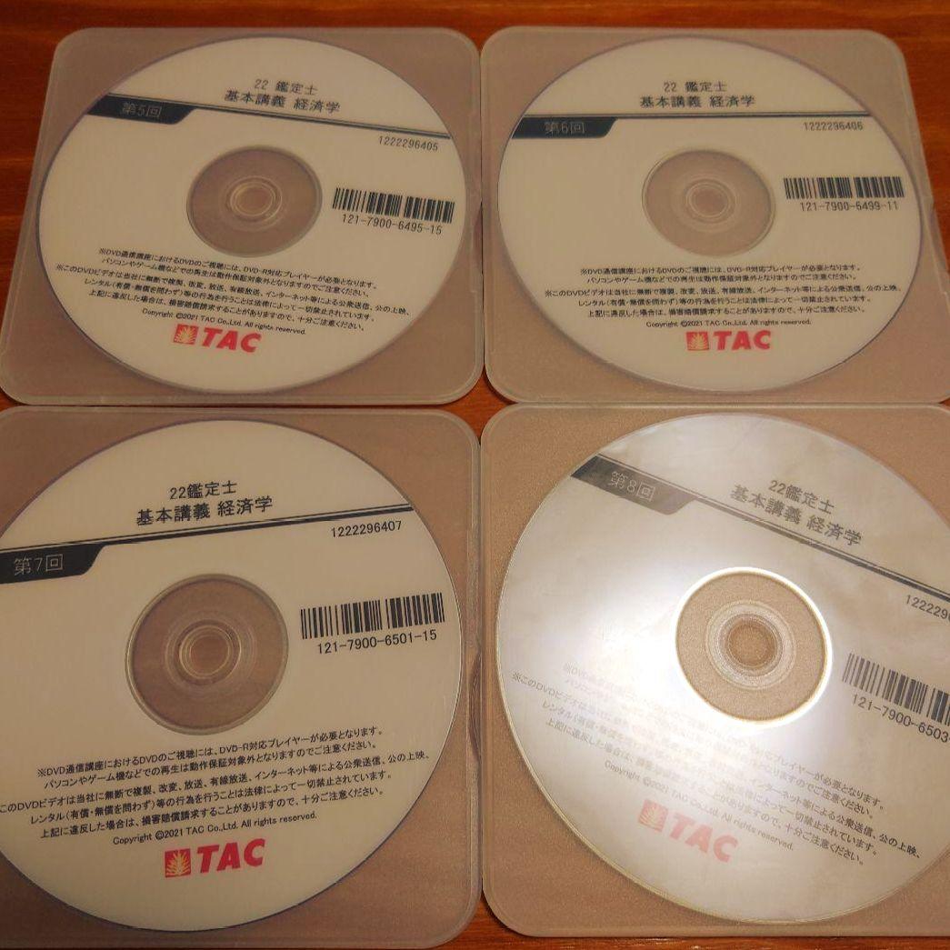 公式 ストアCD・DVD・ブルーレイ - TAC 不動産鑑定士 経済学