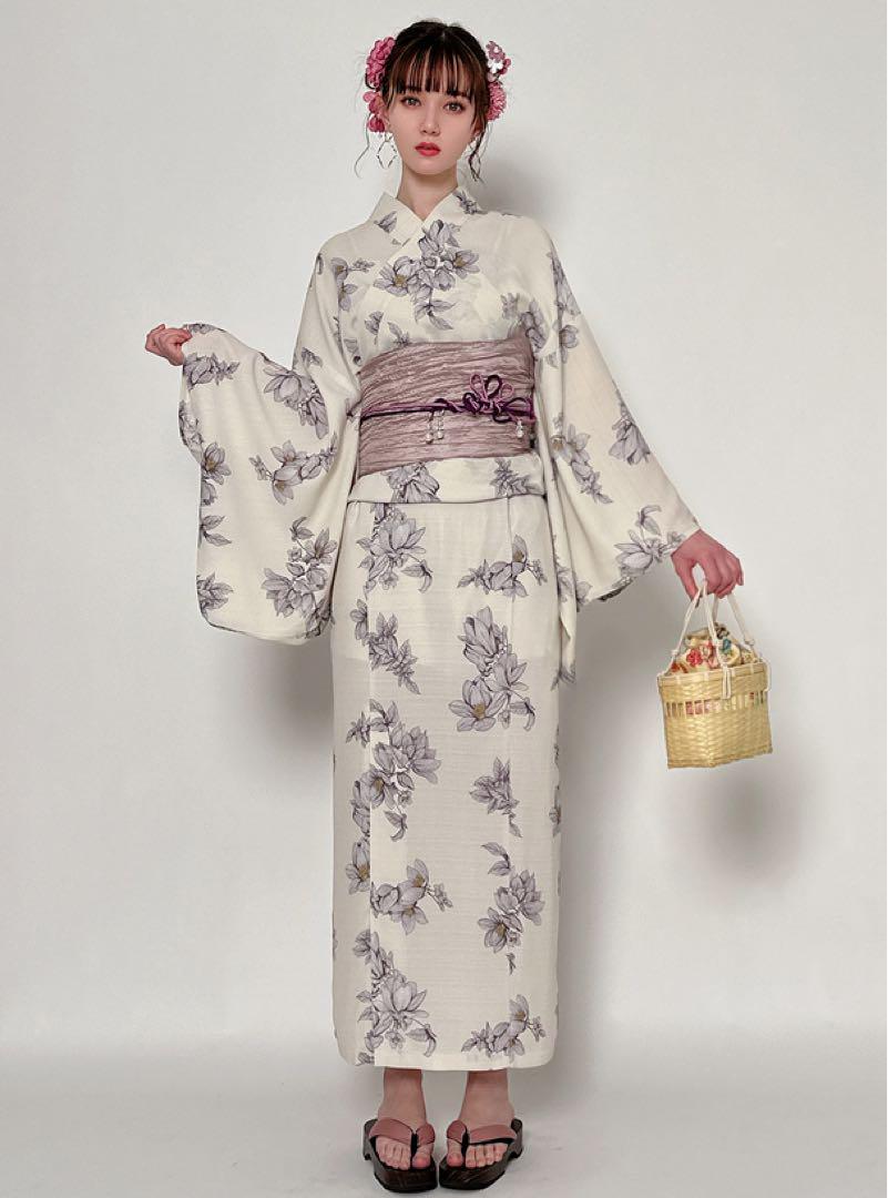 【新品未開封】GRL 3点セット2Way花柄セパレート浴衣[gi1405]着物・浴衣