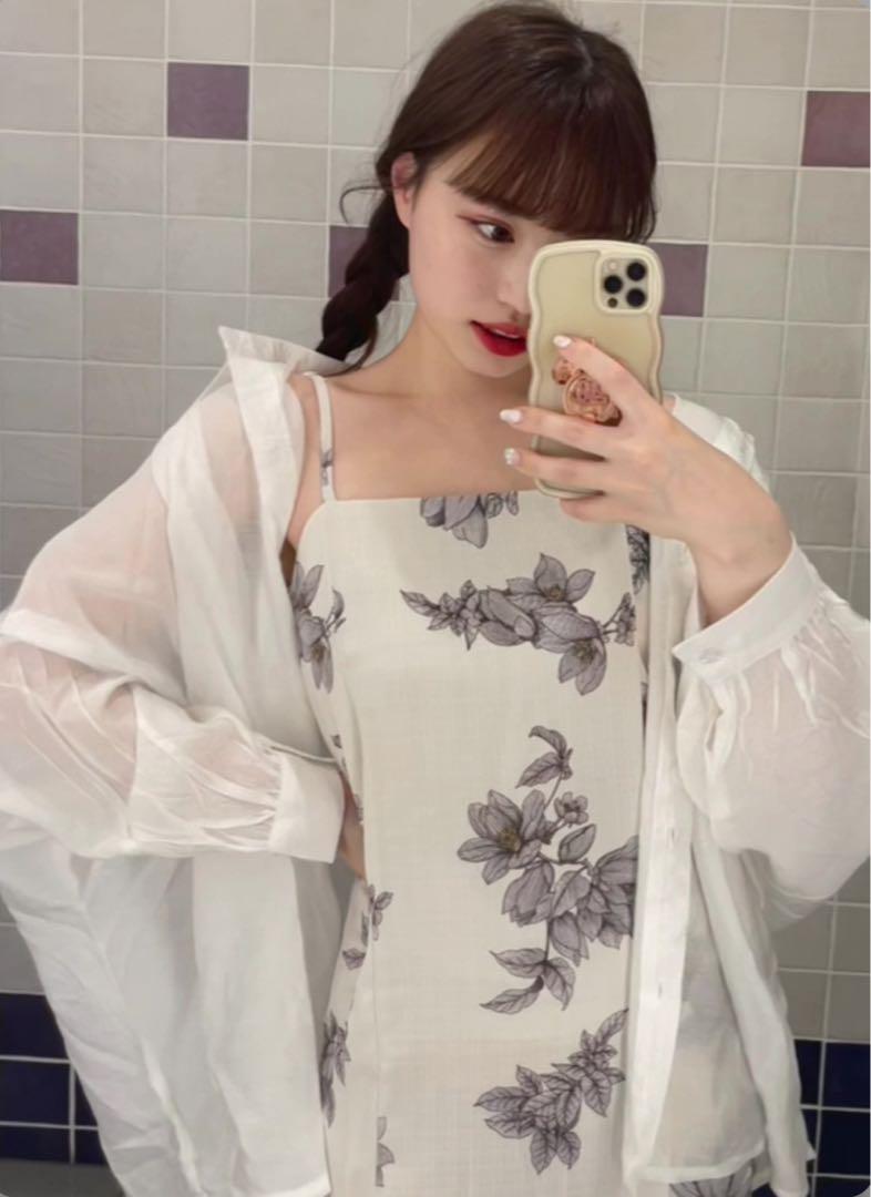 【新品未開封】GRL 3点セット2Way花柄セパレート浴衣[gi1405]