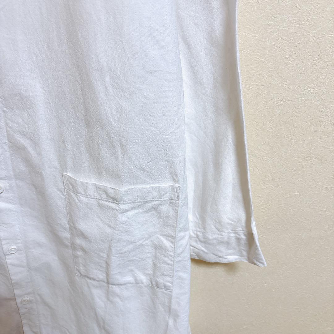 中川政七商店 コットンリネン シャツワンピース